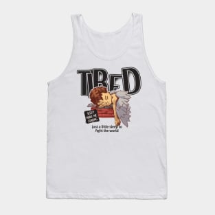 Tired Angel Tank Top